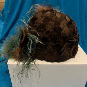 Stephen Jones Hat - NWOT - Dragon Scale/Dragon Egg Design